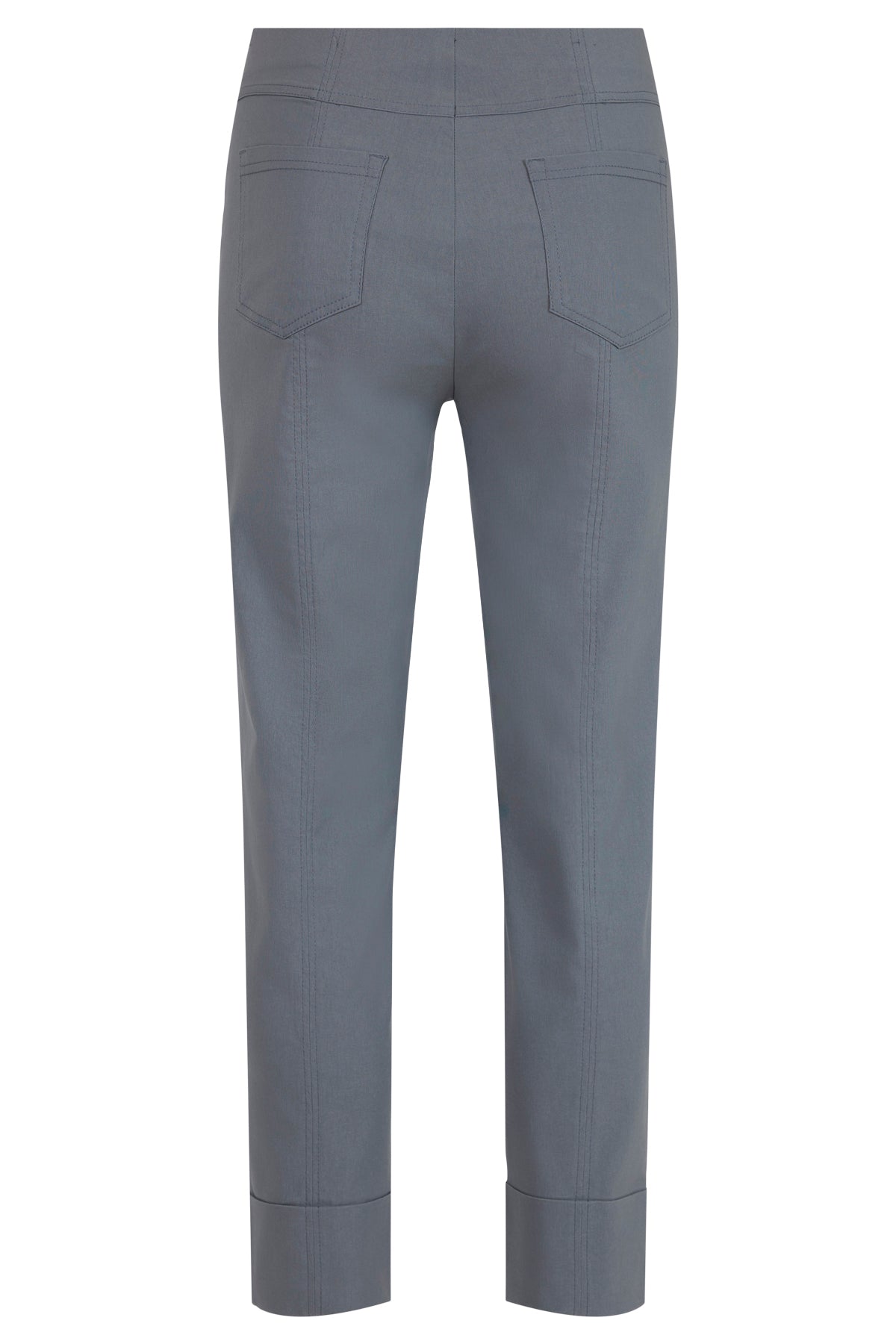 Bella 09 Petite Ankle Grazer Trousers Frost Grey