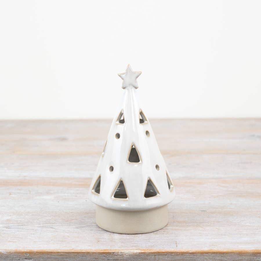 White Christmas Tree Ornament