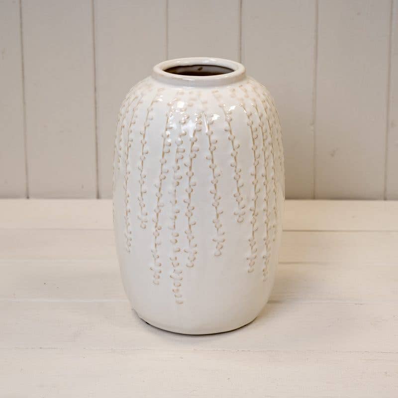 Medium Ribbed Vase