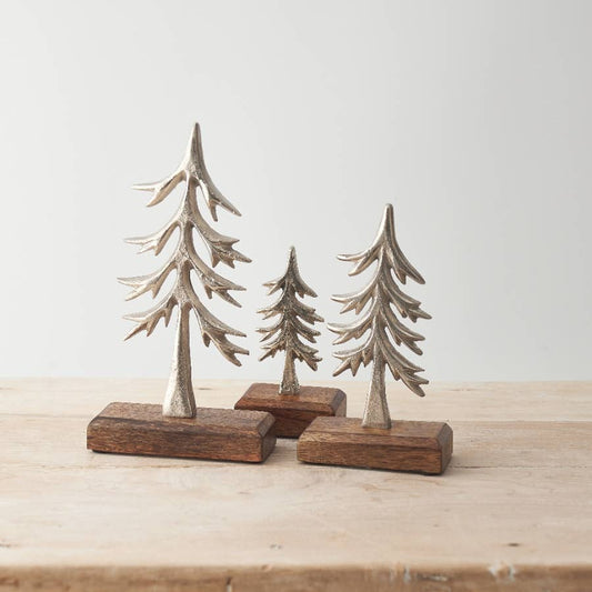 Jobsons of Alnwick Silver Tree Decoration