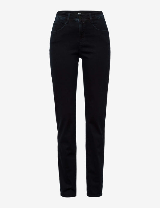 Brax Mary Jeans Navy Short Length