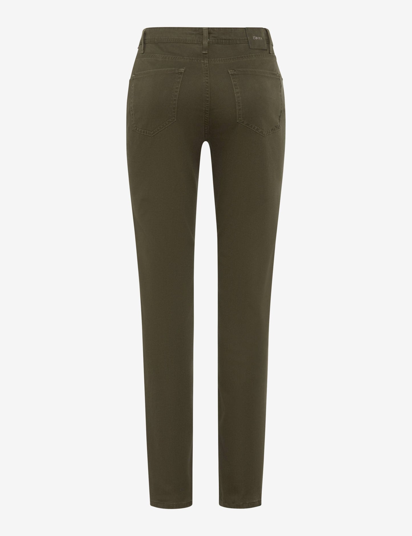 Brax Mary Winter Dream Trousers Dark Khaki Regular Length
