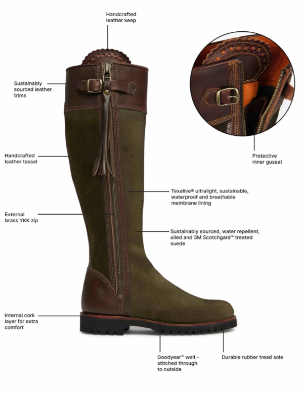 Inclement Long Tassel Boots