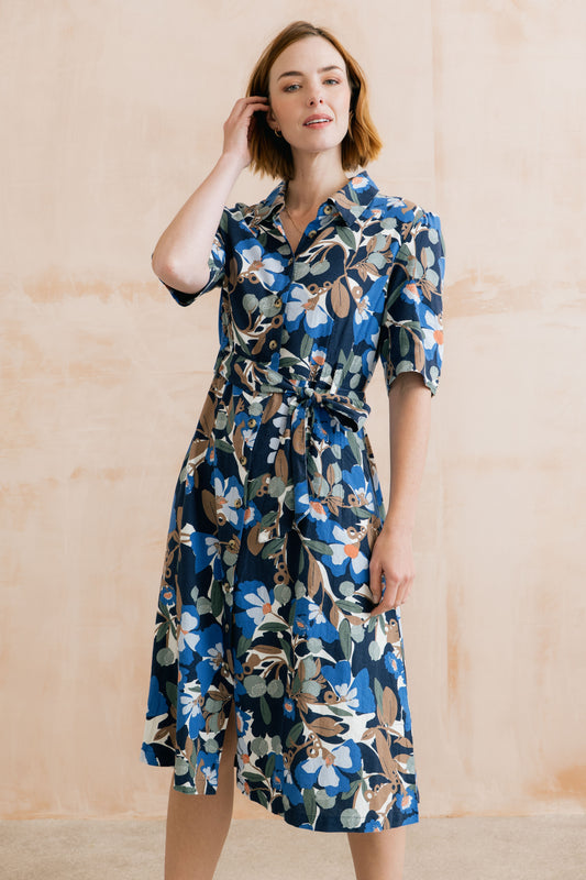 Robyn Belted Tea Dress
