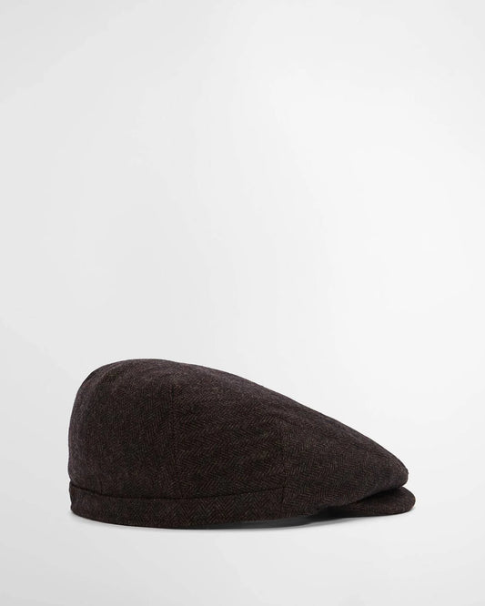 Barbour Barlow Flat Cap Brown