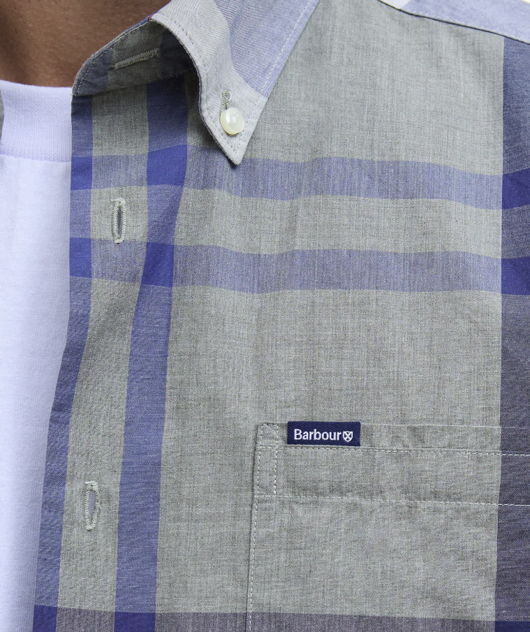 Barbour Harris Shirt Bleached Pine Tartan