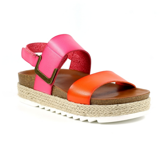 Lunar Shoes Deanna II Sandal Pink