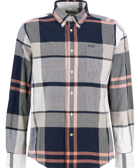 Barbour Dunoon Tailored Fit Shirt Riverstone Tartan