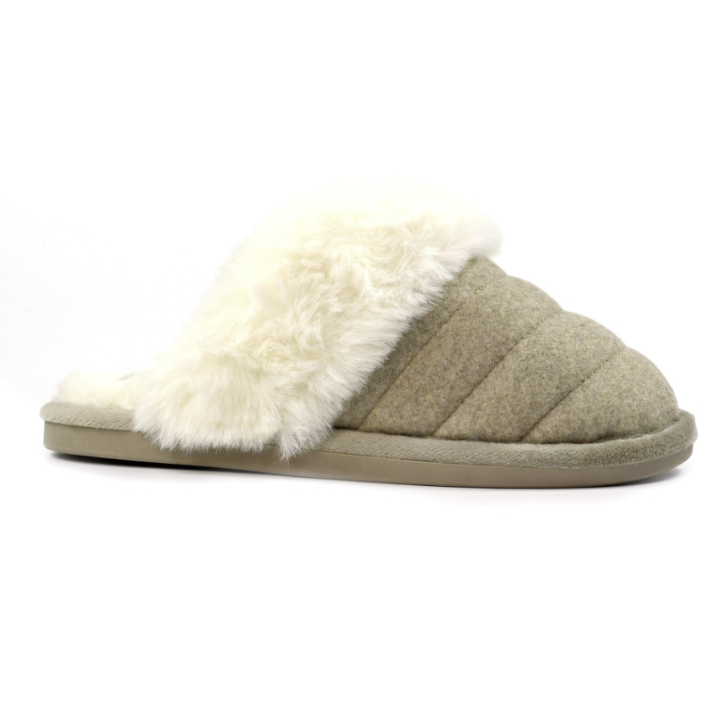 Lunar Shoes Carol II Slippers Beige