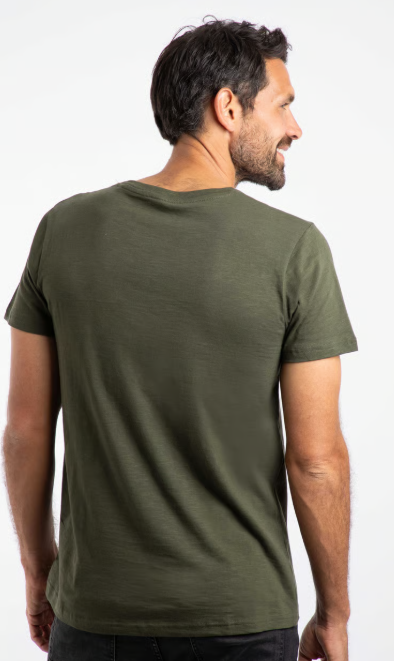 Weird Fish Fished Branded T-shirt Fir Green