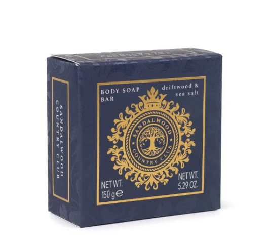 Sandalwood Country Club Driftwood & Sea Salt Soap Bar