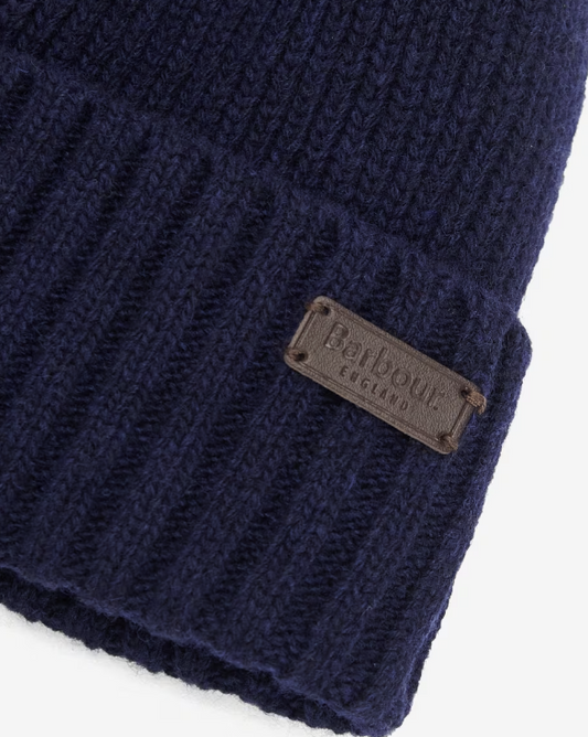 Barbour Carlton Beanie Navy