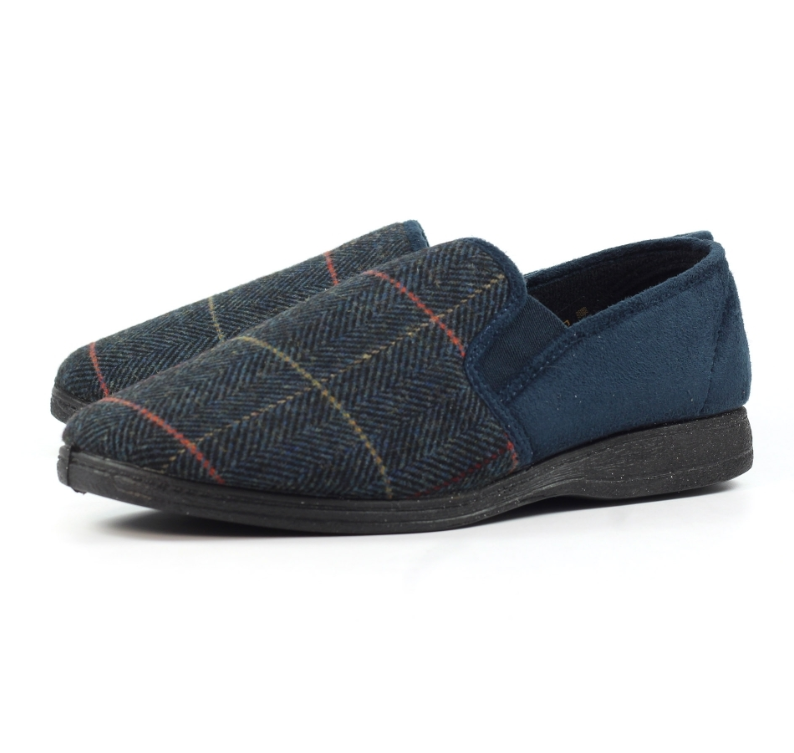 Lazy Dogz Harrison Slipper Blue