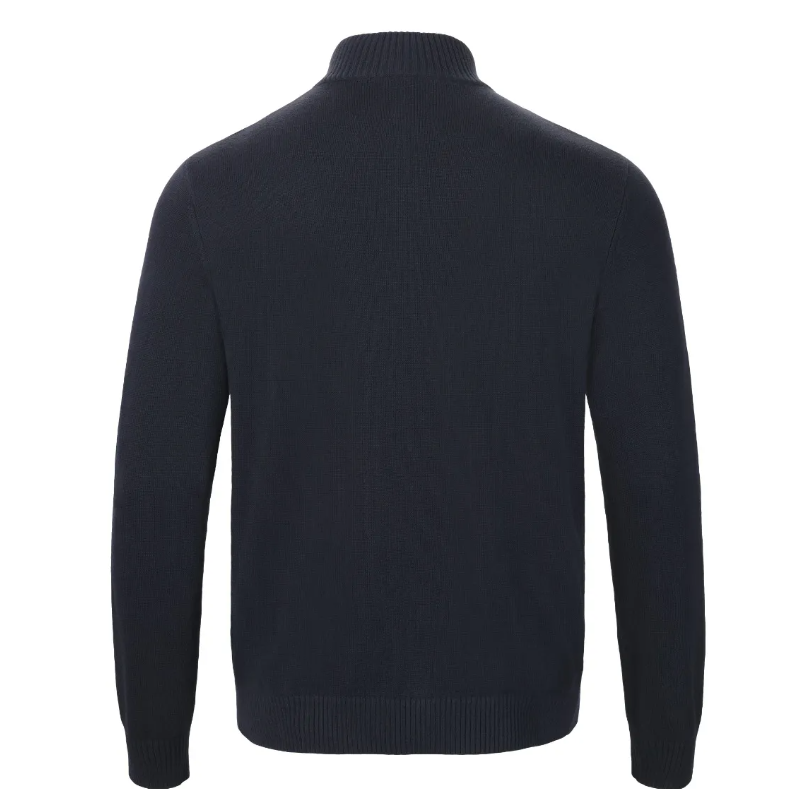1/4 Zip Neck Knitted Sweater