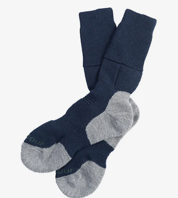 Barbour Ladies Crag Boot Sock Navy Mix