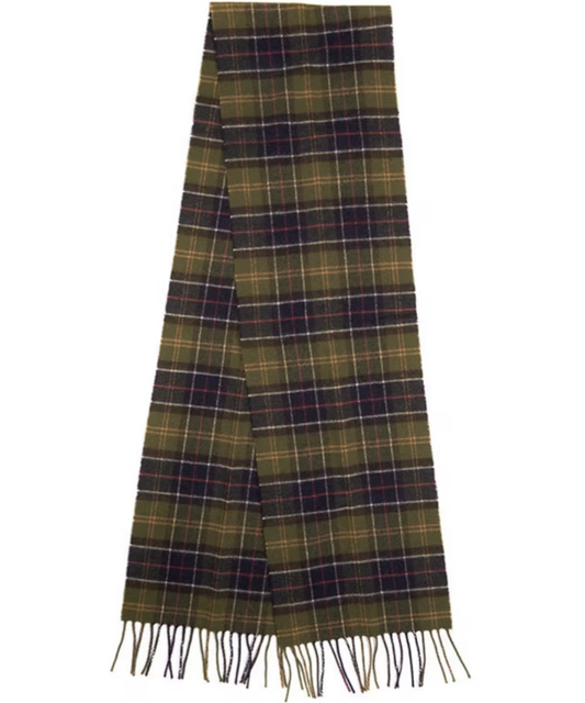 Barbour Tartan Lambswool Scarf Classic Tartan