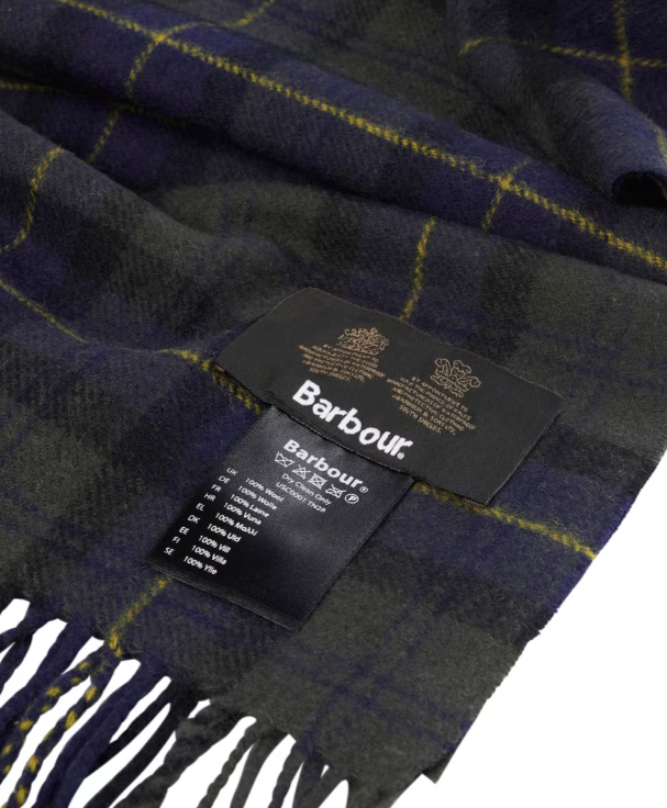 Barbour Tartan Lambswool Scarf