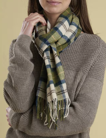 Barbour Tartan Lambswool Scarf Ancient Tartan