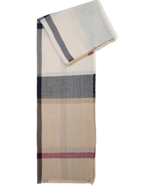 Saffron Tartan Scarf