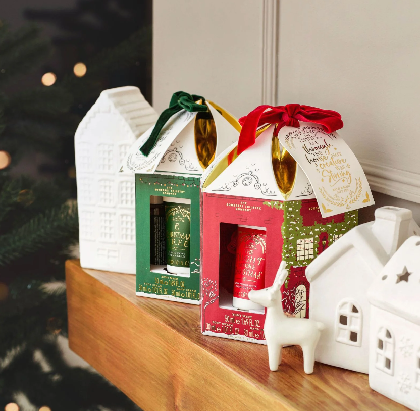 The Somerset Toiletry Co. Amber Pomegranate Mini Festive Pamper Set