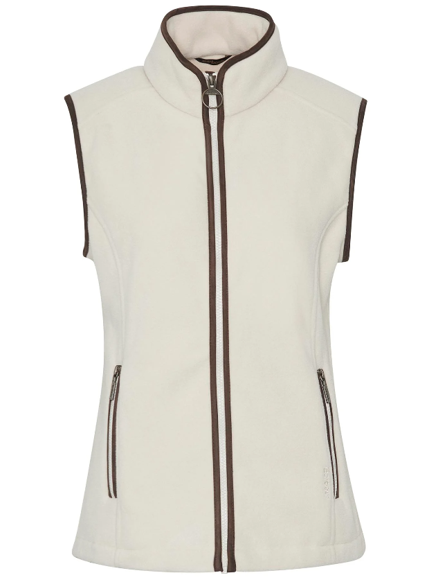 Barbour Country Colton Fleece Gilet Bright Pearl