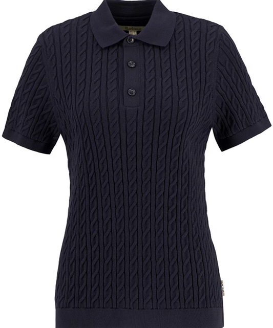Hartland Knitted Polo Jumper