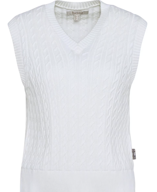 Hartland Sleeveless Knitted Jumper