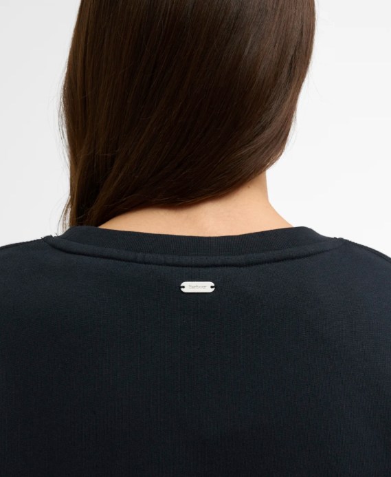 Barbour Hartland Crew Sweatshirt Navy