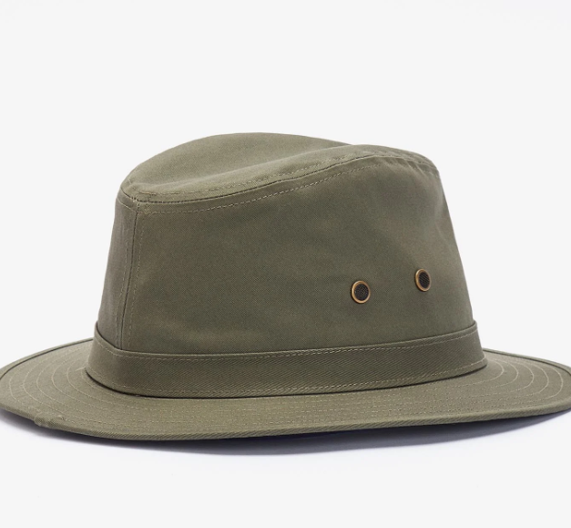 Barbour Dawson Safari Hat Olive