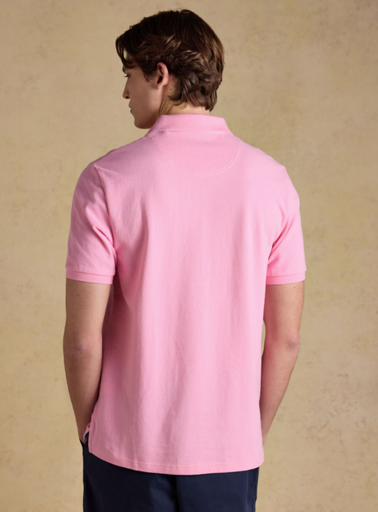 Joules Woody Polo Shirt Light Pink