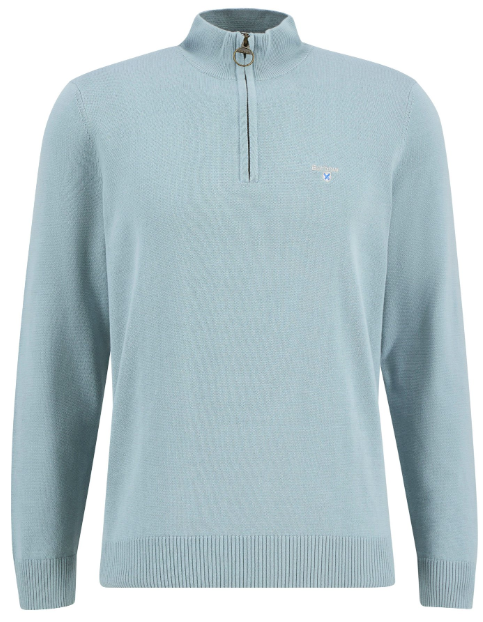 Barbour Lingwood Compact Half-Zip Jumper Slate