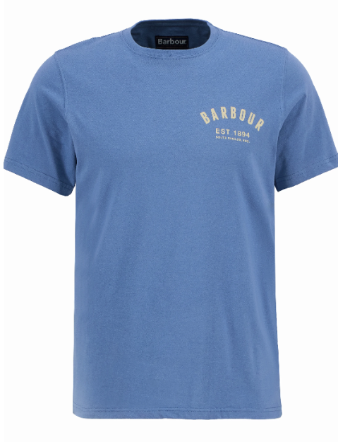 Barbour Preppy T-shirt Force Blue