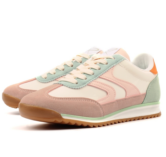 Lunar Shoes Zoe Trainer Beige