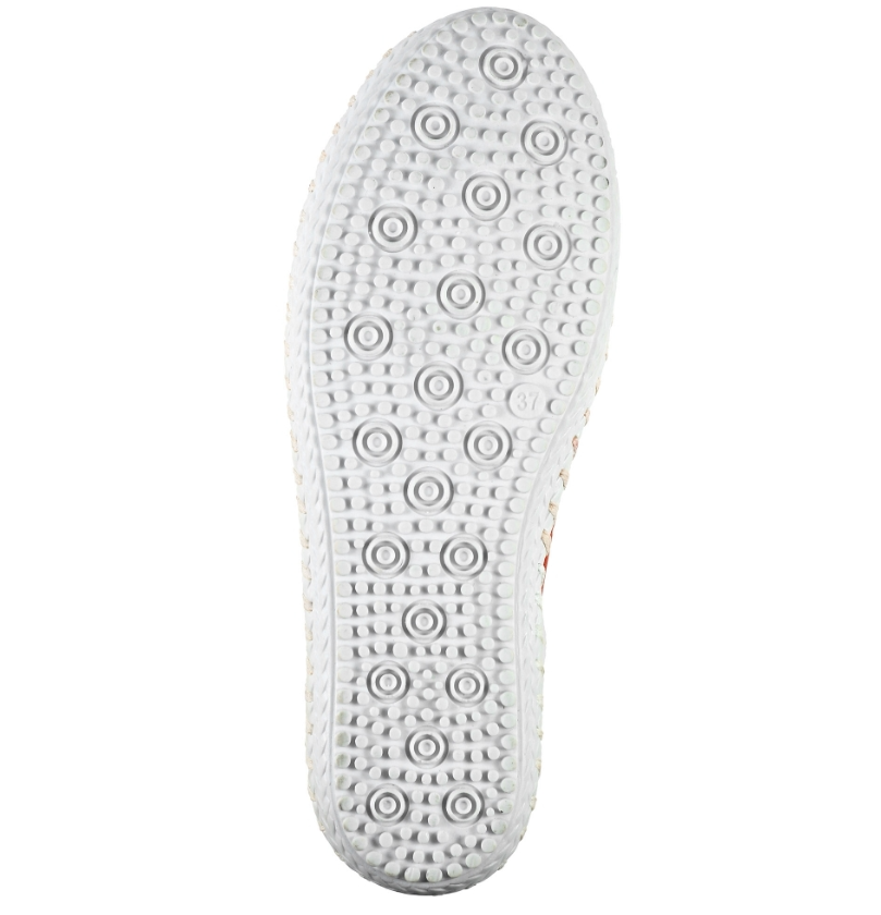Lunar Shoes St Ives Plimsolls Orange