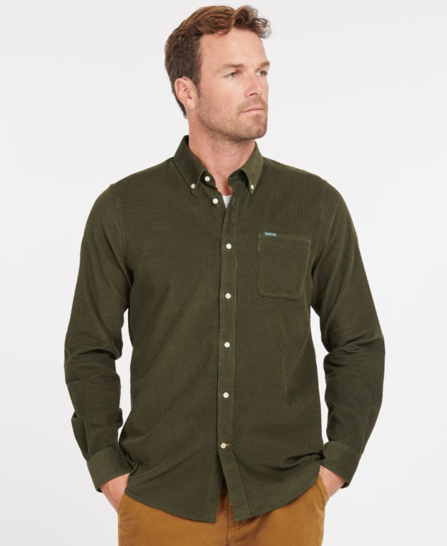 Barbour Ramsey Tailored Shirt Forest