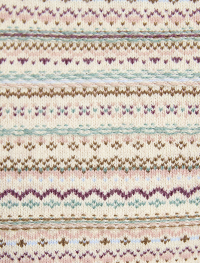 Joules V Neck Knitted Vest Oat