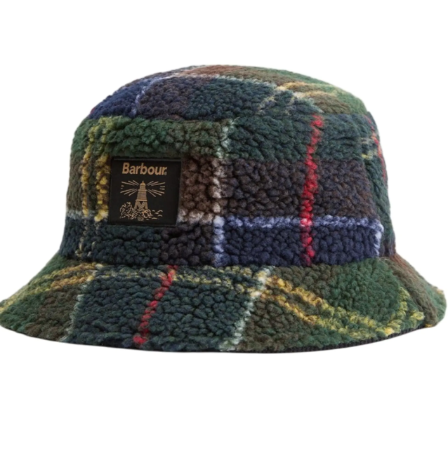 Barbour Field Fleece Bucket Hat Classic / Black