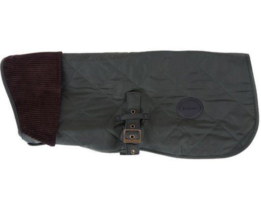 Barbour Wax Dog Coat Olive