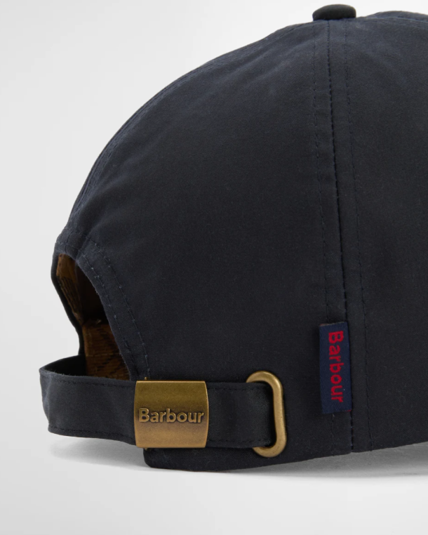Barbour Waxed Sports Cap Navy