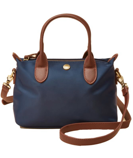 Joules Edie Mini Crossbody Handbag Navy