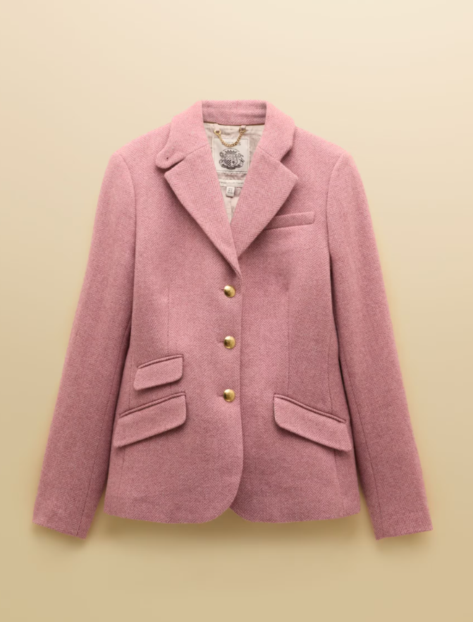 Joules Canterley Blazer Pink