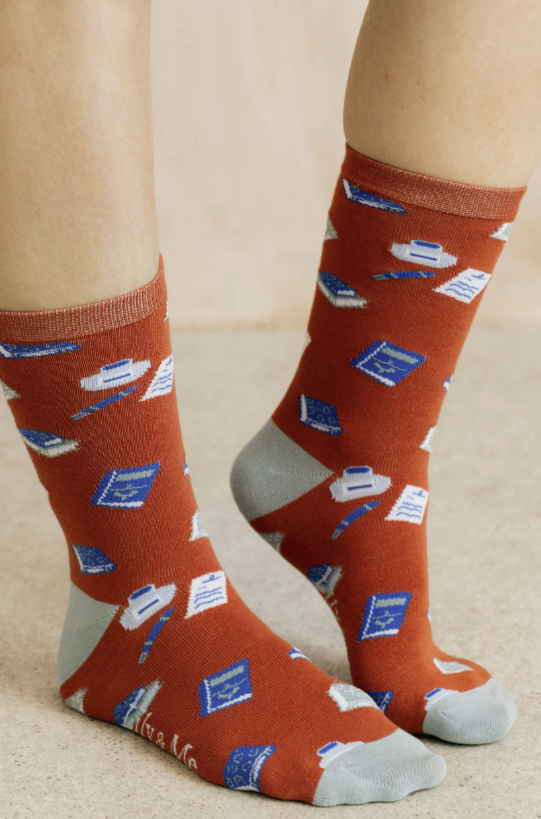 Lily & Me Literary Classics Bamboo Socks