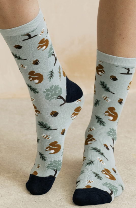 Lily & Me Woodland Friends Bamboo Socks