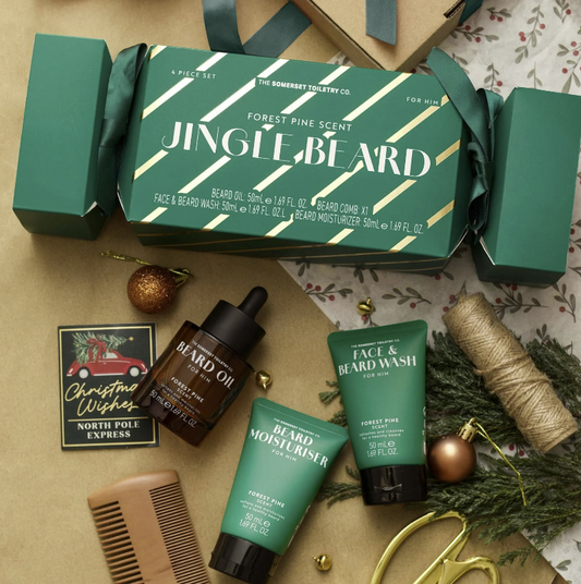 The Somerset Toiletry Co. Jingle Beard Men's Christmas Cracker