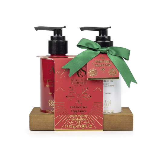 The Somerset Toiletry Co. Red Berries Hand Care Caddy