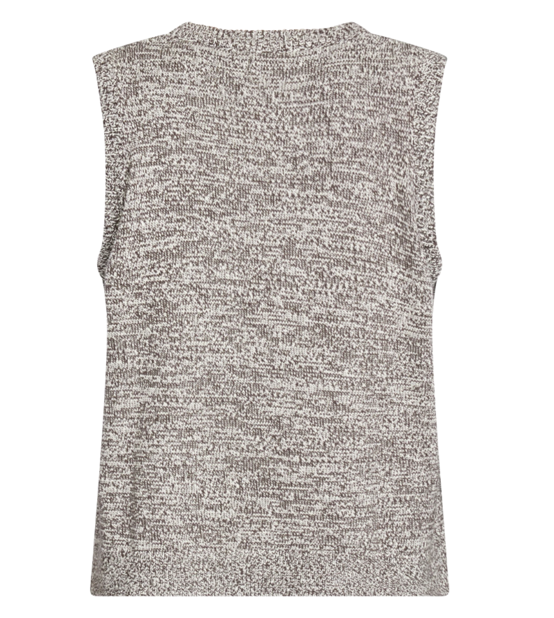 RedGreen Katalina Tank Top Dark Brown Melange