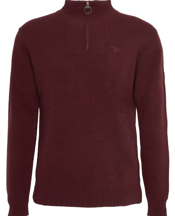 Essential Wool Half Zip Sweater