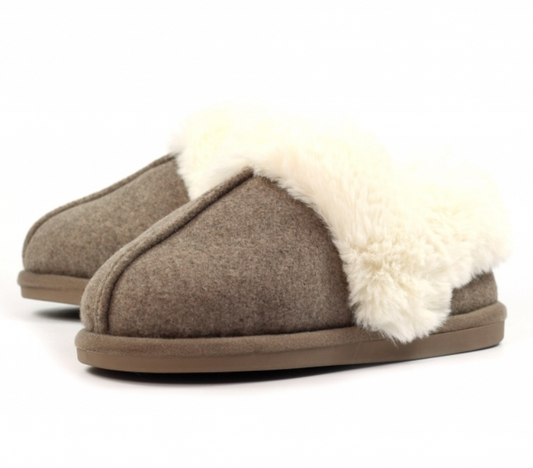 Lunar Shoes Ember III Slippers Taupe