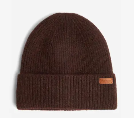 Barbour Pendle Beanie Chocolate