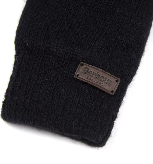 Barbour Carlton Knitted Gloves Navy